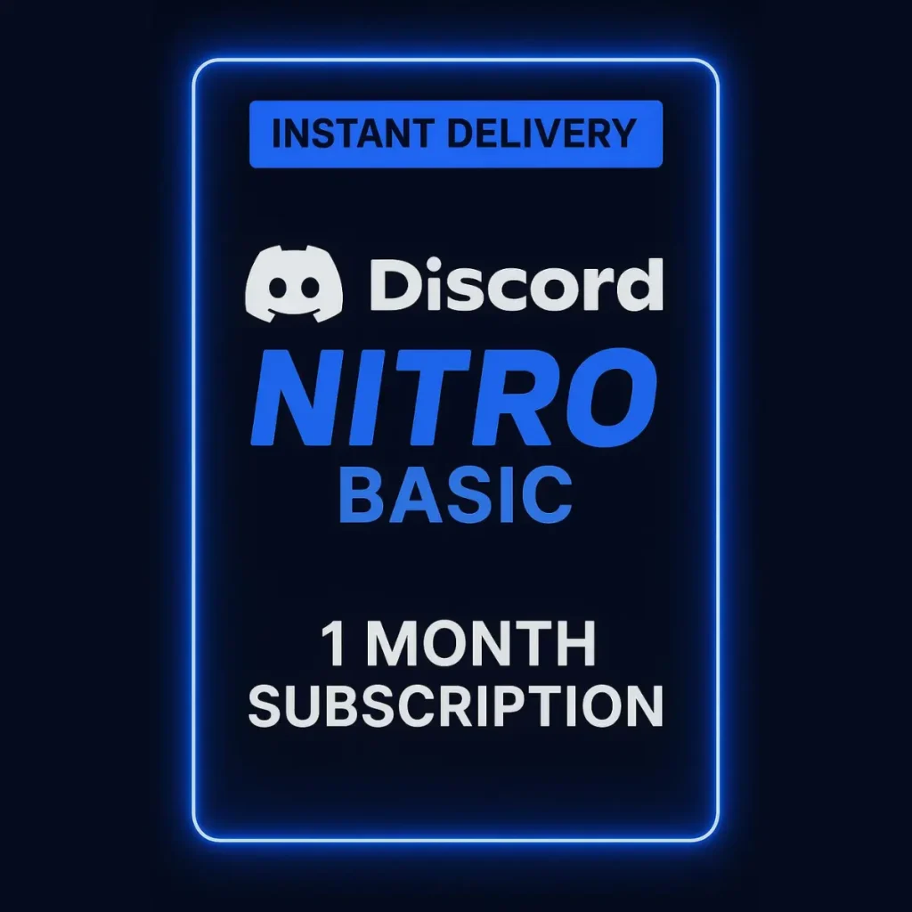 Discord Nitro Basic 1 Month
